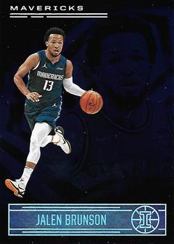 2020-21 Panini Illusions - Sapphire #125 Jalen Brunson Front