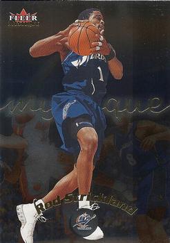 2000-01 Fleer Mystique #6 Rod Strickland Front