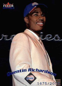 2000-01 Fleer Mystique #118 Quentin Richardson Front