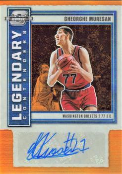 2020-21 Panini Contenders Optic - Legendary Contenders Autographs Orange #LCA-GHE Gheorghe Muresan Front