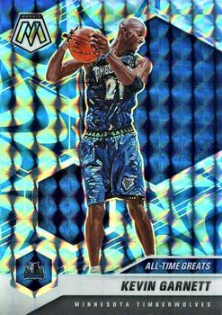 2020-21 Panini Mosaic - Mosaic Reactive Blue #283 Kevin Garnett Front