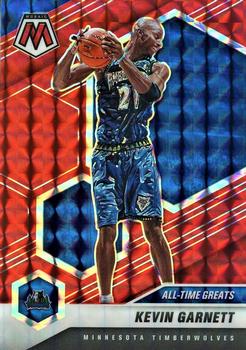 2020-21 Panini Mosaic - Mosaic Red #283 Kevin Garnett Front