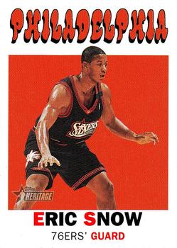 2000-01 Topps Heritage #76 Eric Snow Front