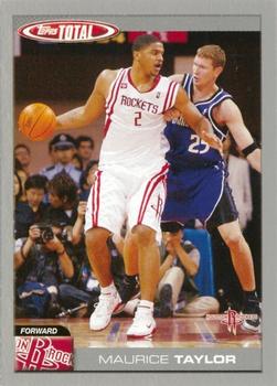 2004-05 Topps Total - Silver #166 Maurice Taylor Front