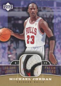 2004-05 Upper Deck - UD Game Jerseys Patch Logos #PLO-MJ Michael Jordan Front