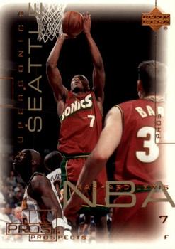 2000-01 Upper Deck Pros & Prospects #77 Rashard Lewis Front