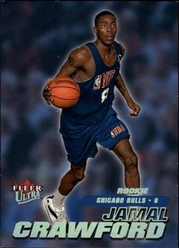 2000-01 Ultra #224 Jamal Crawford Front