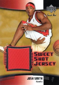 2004-05 Upper Deck Sweet Shot - Sweet Shot Jersey #SSJ-JS Josh Smith Front
