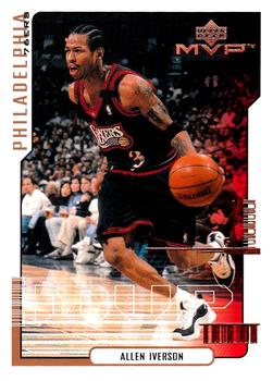 2000-01 Upper Deck MVP #125 Allen Iverson Front