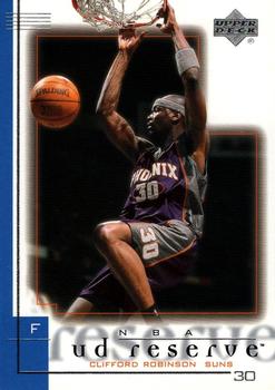 2000-01 UD Reserve #65 Clifford Robinson Front