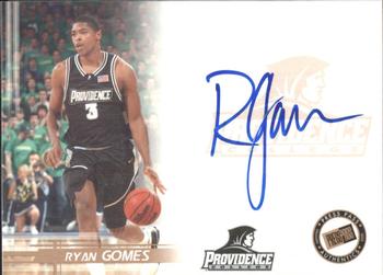 2005 Press Pass - Autographs Bronze School Logos #NNO Ryan Gomes Front