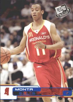 2005 Press Pass - Blue #B8 Monta Ellis Front