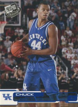 2005 Press Pass - Blue #B18 Chuck Hayes Front