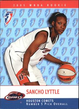 2005 Rittenhouse WNBA - Rookies #RC5 Sancho Lyttle Front