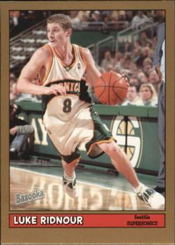 2005-06 Bazooka - Gold #48 Luke Ridnour Front