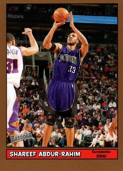 2005-06 Bazooka - Gold #106 Shareef Abdur-Rahim Front