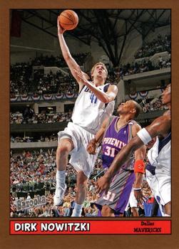 2005-06 Bazooka - Gold #120 Dirk Nowitzki Front