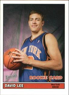 2005-06 Bazooka - Minis #199 David Lee Front