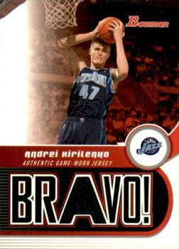 2005-06 Bowman - Bravo Relics #BV-AK Andrei Kirilenko Front