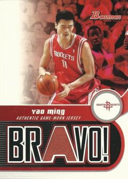 2005-06 Bowman - Bravo Relics #BV-YM Yao Ming Front