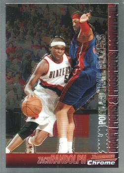 2005-06 Bowman - Chrome #68 Zach Randolph Front