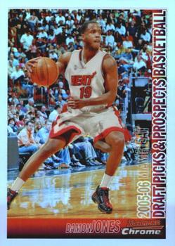 2005-06 Bowman - Chrome Refractors #72 Damon Jones Front