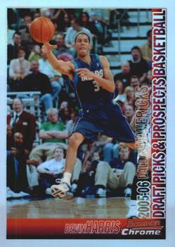 2005-06 Bowman - Chrome Refractors #107 Devin Harris Front