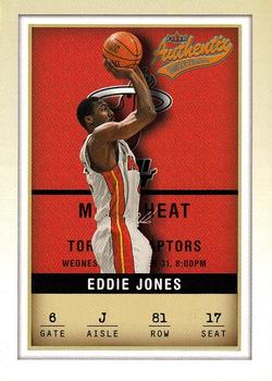 2001-02 Fleer Authentix #81 Eddie Jones Front