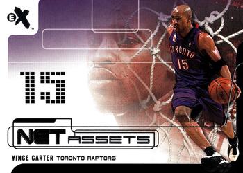 2001-02 E-X - Net Assets #NA 15 Vince Carter Front