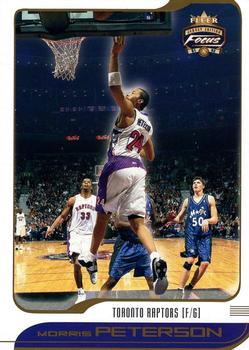 2001-02 Fleer Focus #31 Morris Peterson Front