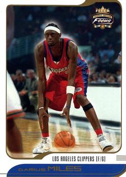 2001-02 Fleer Focus #45 Darius Miles Front