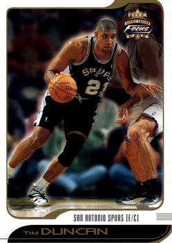 2001-02 Fleer Focus #49 Tim Duncan Front