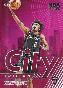 2021-22 Hoops - City Edition #17 Collin Sexton Front