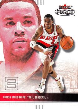 2001-02 Fleer Force #53 Damon Stoudamire Front