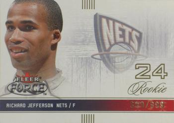 2001-02 Fleer Force #113 Richard Jefferson Front