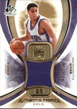 2005-06 SP Game Used - Authentic Fabrics Gold #AF-KE Kevin Martin Front