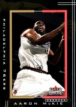 2001-02 Fleer Genuine #4 Aaron McKie Front