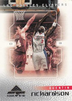 2001-02 Fleer Marquee #47 Quentin Richardson Front