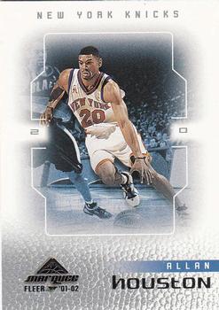 2001-02 Fleer Marquee #55 Allan Houston Front