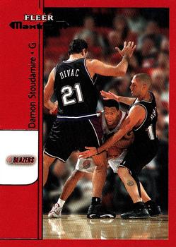 2001-02 Fleer Maximum #19 Damon Stoudamire Front