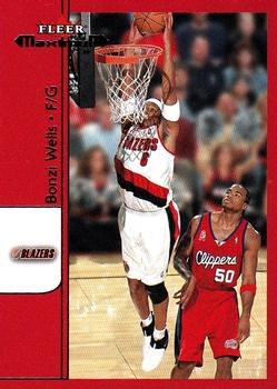 2001-02 Fleer Maximum #35 Bonzi Wells Front