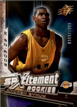 2005-06 SPx - SPxcitement Rookies #XCR13 Andrew Bynum Front