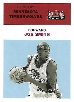 2001-02 Fleer Platinum #48 Joe Smith Front