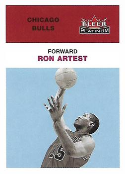 2001-02 Fleer Platinum #60 Ron Artest Front