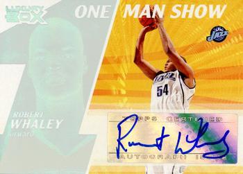 2005-06 Topps Luxury Box - One Man Show Autographs #OMSA-RW Robert Whaley Front