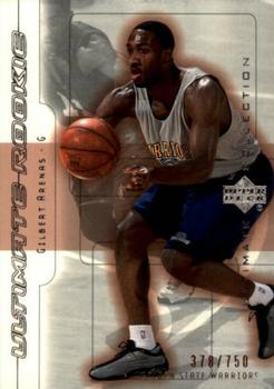 2001-02 Upper Deck Ultimate Collection #62 Gilbert Arenas Front