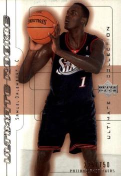 2001-02 Upper Deck Ultimate Collection #66 Samuel Dalembert Front