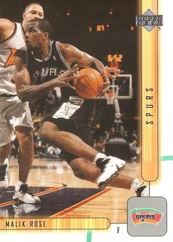 2001-02 Upper Deck #153 Malik Rose Front