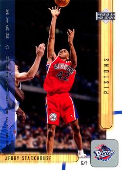 2001-02 Upper Deck #428 Jerry Stackhouse Front