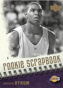 2005-06 Upper Deck - Rookie Scrapbook #RS2 Andrew Bynum Front